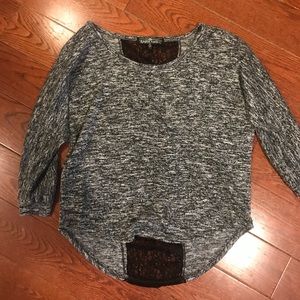 Heather gray top